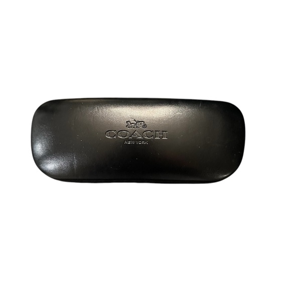 Coach Accessories - Coach Black Glossy Glasses Case